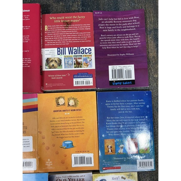 Lot Of 12 Children’s Fictional Animal Chapter Books, Stories! Puppy Pirates - Picture 8 of 16